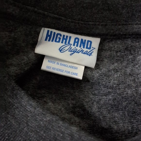 Xlarge Men's Charcoal Gray Sweatshirt, New With Tag - Picture 3 of 4